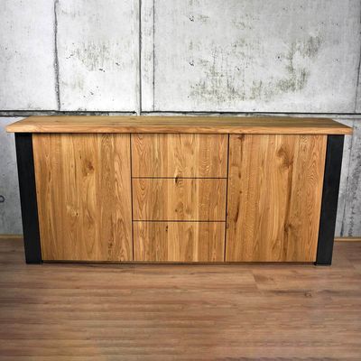 Eiken dressoir industrieel