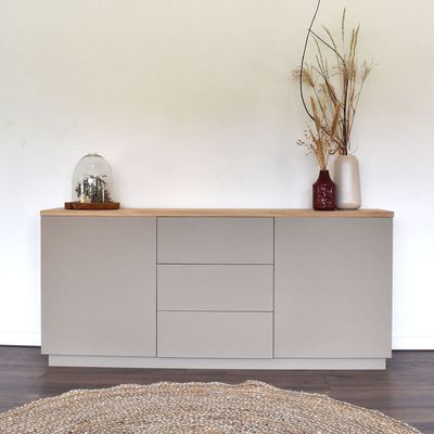 Eiken & MDF dressoir | Fontaine