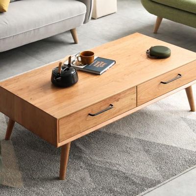 Prunus Solid Cherry Large Coffee Table