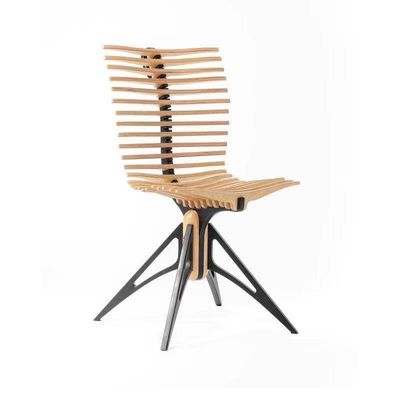 Fish Bone Designed Dining/Study Chair