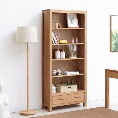 Humbie Solid Oak Large Bookcase