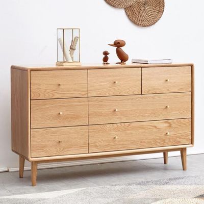 Oslo Natural Solid Oak 3+4 Chest of Drawers