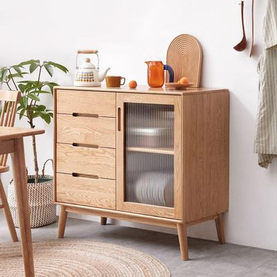 Humbie Neutral Solid Oak Small Sideboard