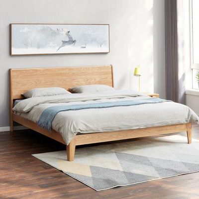 Humbie Natural Solid Oak Bed Frame