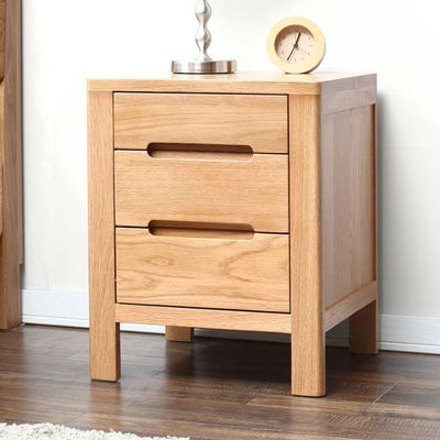 Humbie Natural Solid Oak Bedside Table