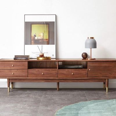 Walnut Large Entertainment Unit