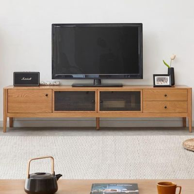 Hampton Honey Oak Entertainment Unit