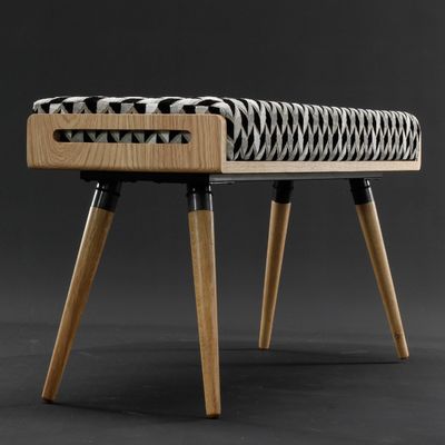 SCANDINAVIAN BENCH IN SOLID TIMBER